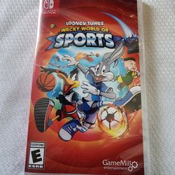 Looney TUNES Wacky World Of Sports Game For Nintendo Switch  - NEW For Sale In Manteca 