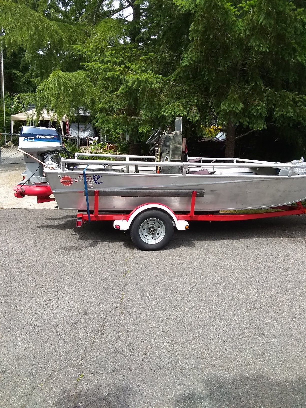 Valco16ft aluminum jet sled for Sale in Graham, WA OfferUp
