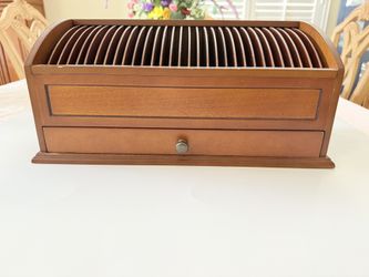 Solid Wood 30 Days Mail Organizer Storage