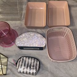 Vanity and Make Up Organization Set 