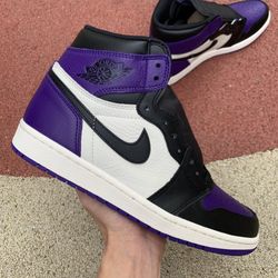 Air Jordan 1 Court Purple