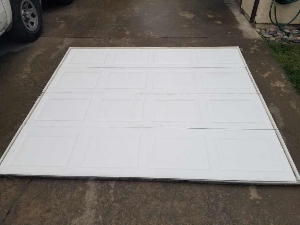 8x7 Used garage Door 