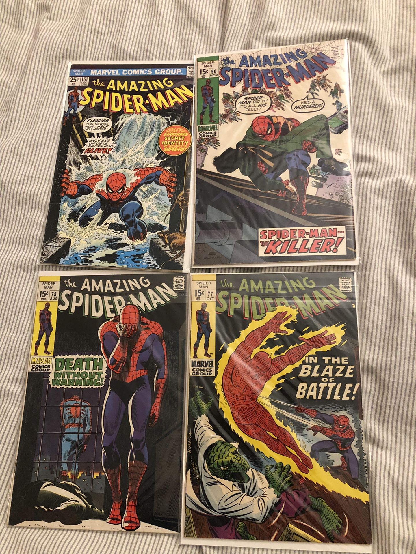 The Amazing Spider-Man 4 Comic Lot