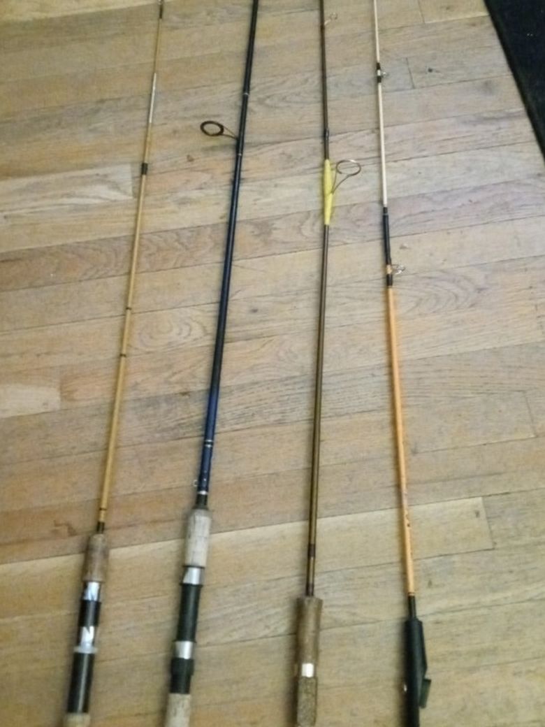 4 Fishing Poles
