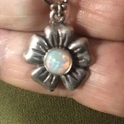 Opal 925 Necklace