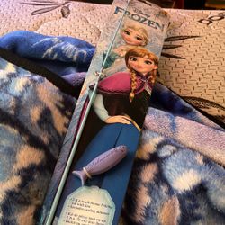 frozen fish pole 