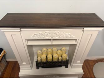 Faux fire place