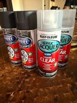 Rustoleum wheel spray  paint