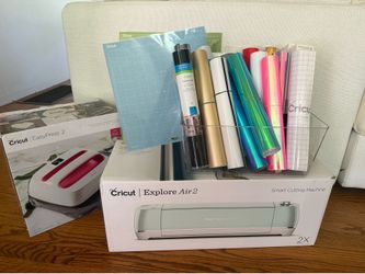 Cricut Explore Air 2, Cricut EasyPress 2, Vinyl, Transfer Sheets and Mats