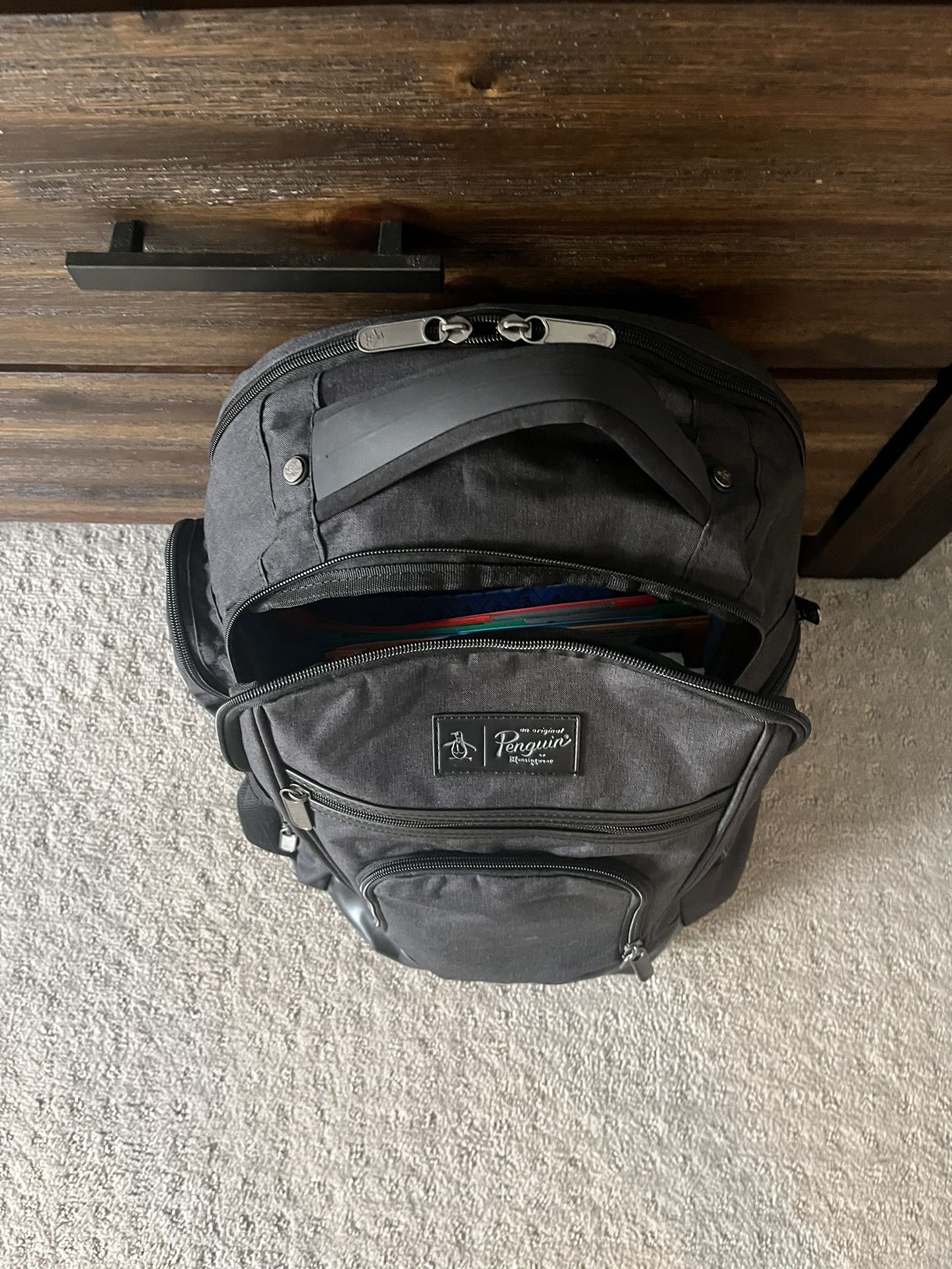 Original Penguin Fletcher Backpack, Black for Sale in St. Charles, IL -  OfferUp