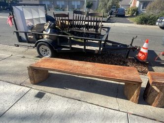 RUSTIC , Ucaliptus Bench ****OFFERS 💵💵💰