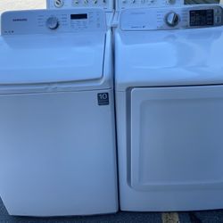 Samsung washer and dryer set free delivery and  warranty