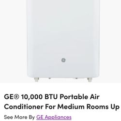 GE PORTABLE ROOM AIR CONDITIONERs