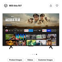 TCL - 58" Class S5 Series 4K UHD HDR LED Smart Fire TV (2025)