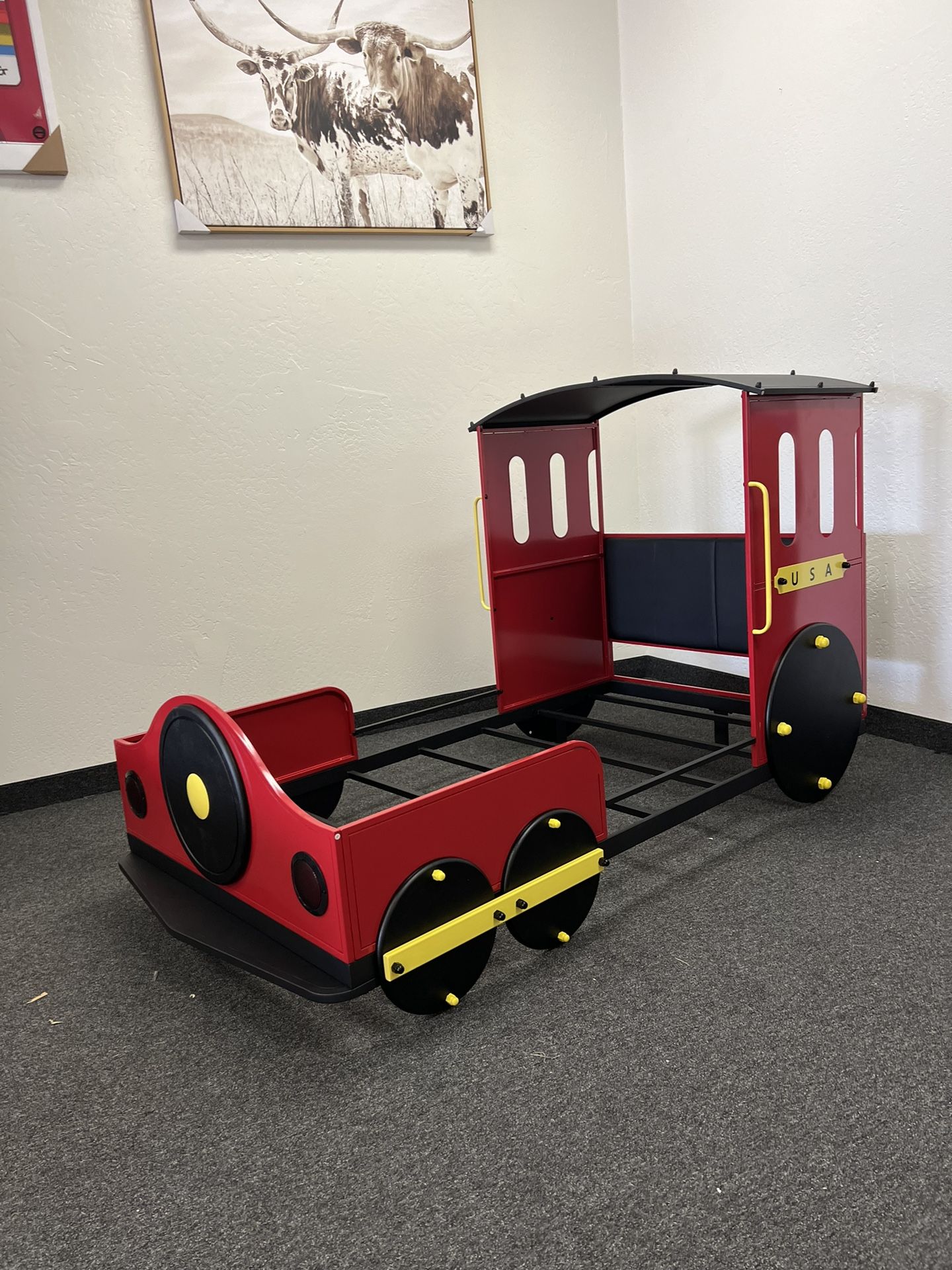 Train Twin Bed Frame 
