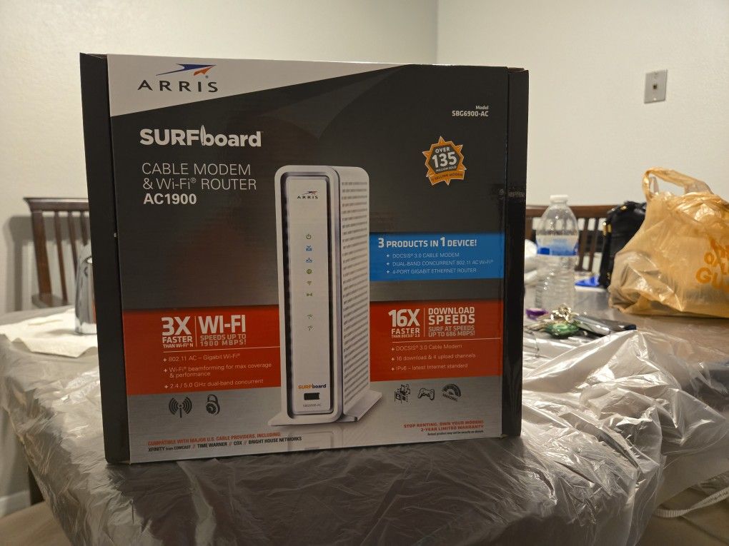 Arris Surfboard Cable Modem/Router