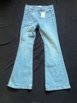 Light Wash Flare Jeans with Tags
