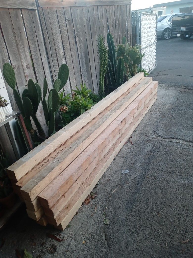 LUMBER. 4x4x10 wood Post ( Barrotes Postes) for Sale in Riverside, CA