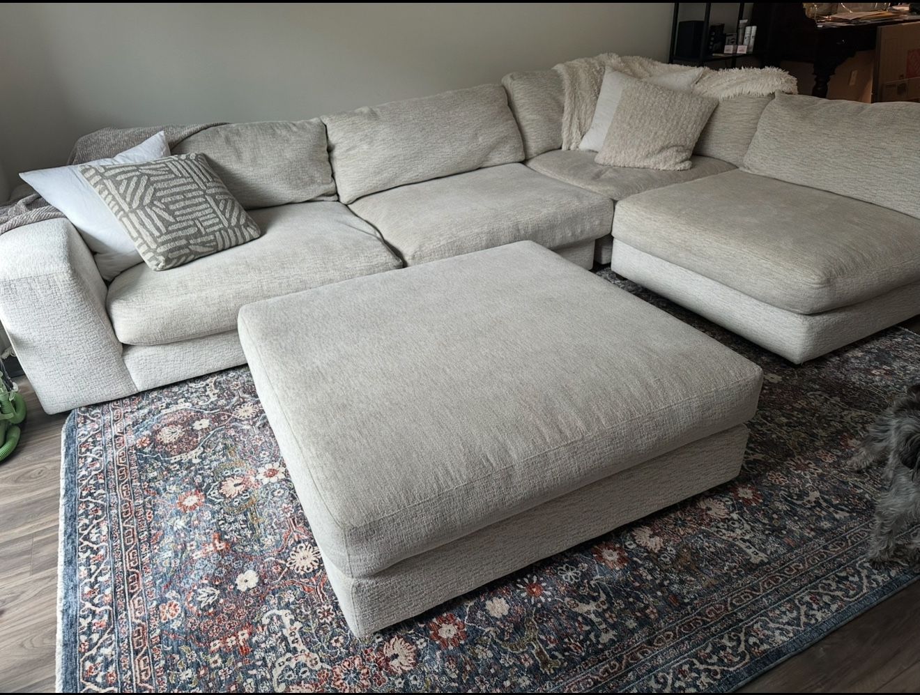 Couch - Sectional with Ottoman