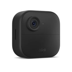 Blink 4 Outdoor Wireless Security Camera Single Black 