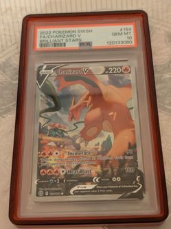 Psa 10 Charizard 154 $1000 brilliant stars