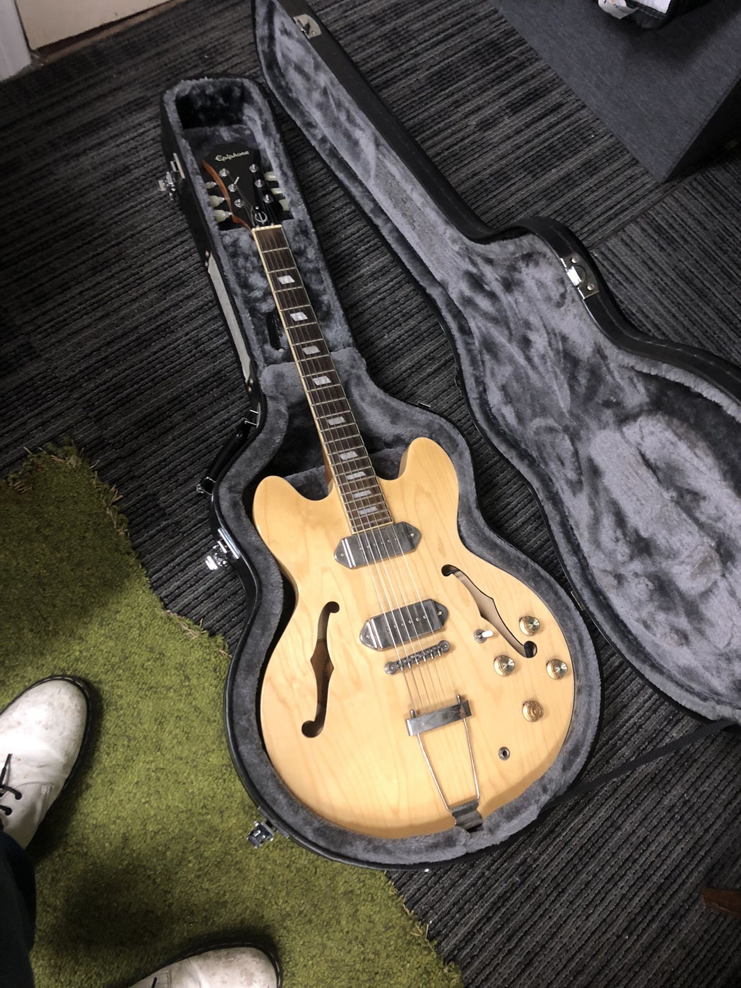 Epiphone Casino Natural Finish Customized