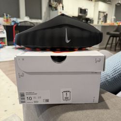 Brand New Nike Mind 001 Slide Mule Black Size 10