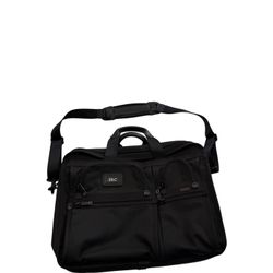 TUMI "DLC" Computer Laptop Brief Case Bag in Black