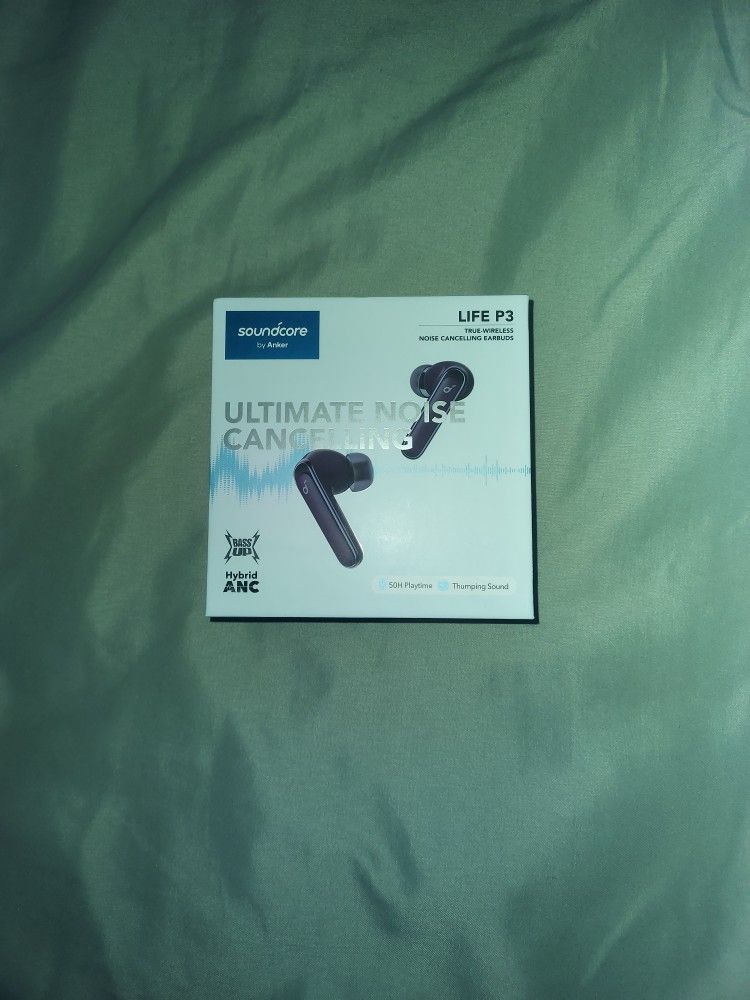 Soundcore LIFE P3 Earbuds BRAND NEW (Unopened) (Black)