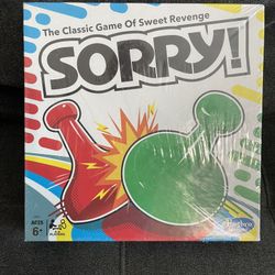 Sorry Game NEW FACTORY SEAL