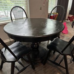 Dining Table With 4 Chairs