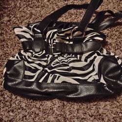 Zebra Purse 