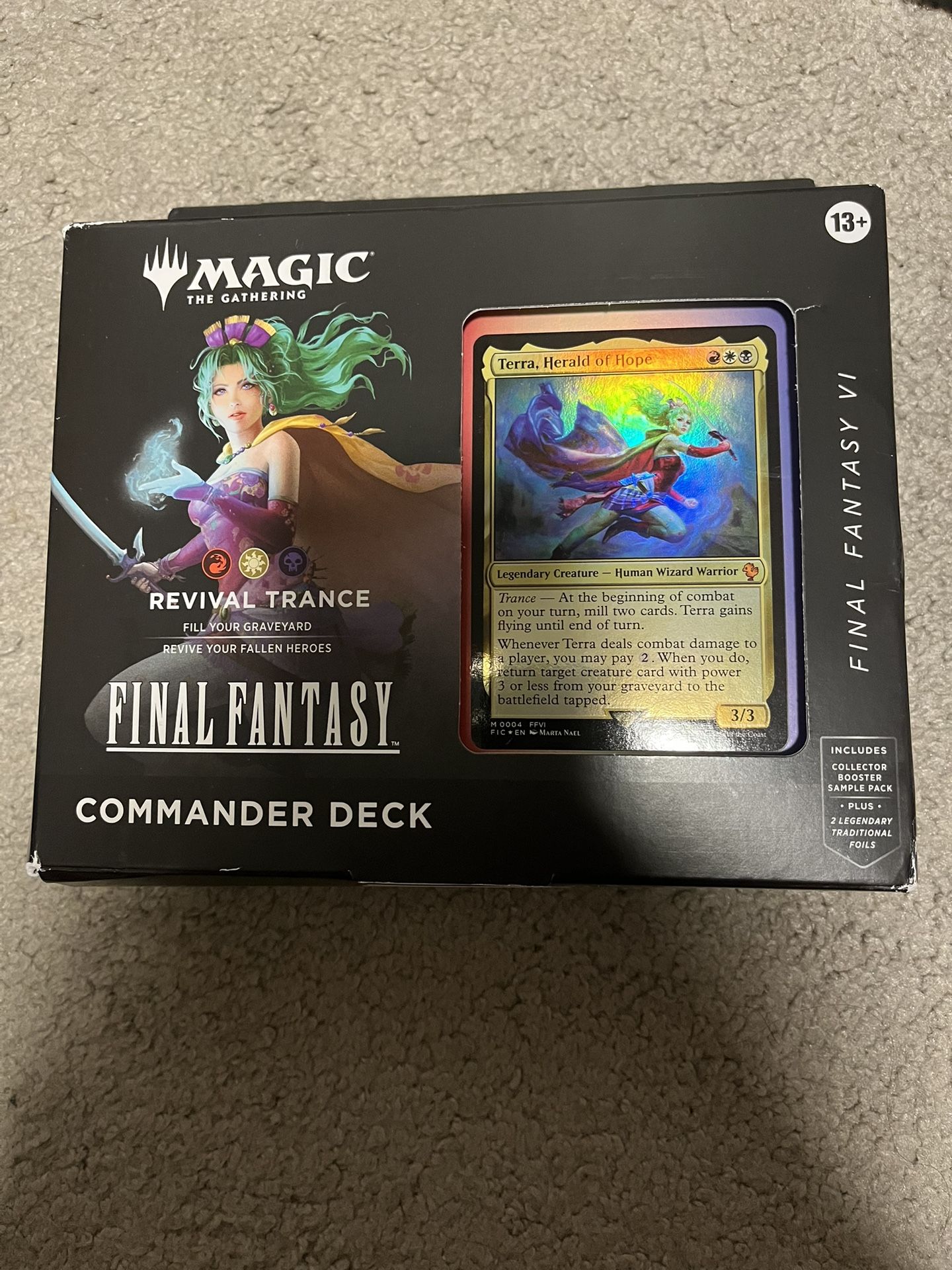 Magic The Gathering X final Fantasy: Terra Commander Deck
