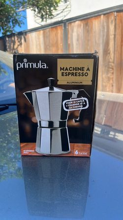 Primula Aluminum Stovetop Espresso Maker 6-Cup