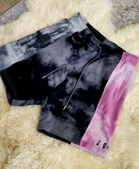 Air Jordan Sport DNA Embroidered Pattern Contrast Color Stitching Shorts Gray CD5737-084