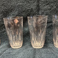 Princess House Crystal Glasses 