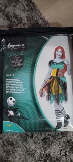 Nightmare Before Christmas Sally Costume Child XL