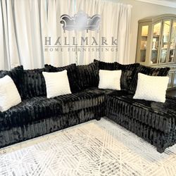 New Beautiful Fluffy Sectionals