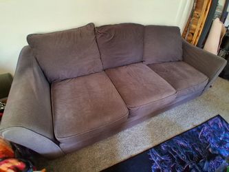 Couch and chair combo with ottoman