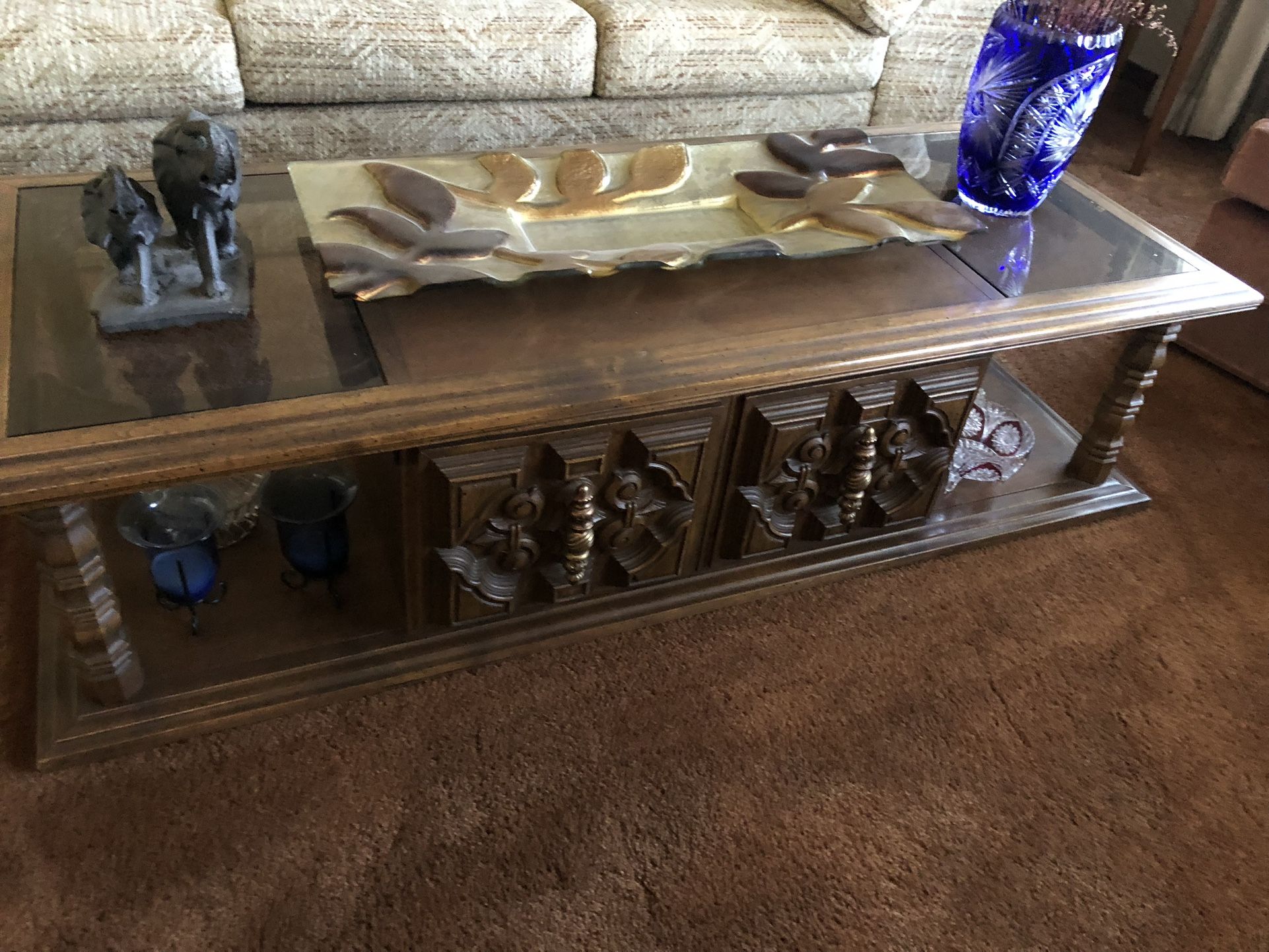 Coffee Table and 2 End Tables