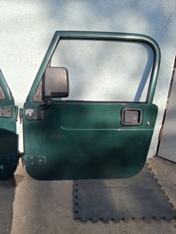 Jeep Wrangler TJ and LJ Full Steel Roll Up Doors 1997>06