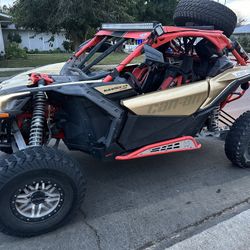 2017 Can Am X3 With 12ft Carson Enclosed Trailer