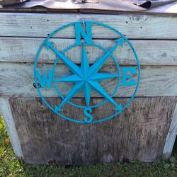 Extra Large Compass  Decor