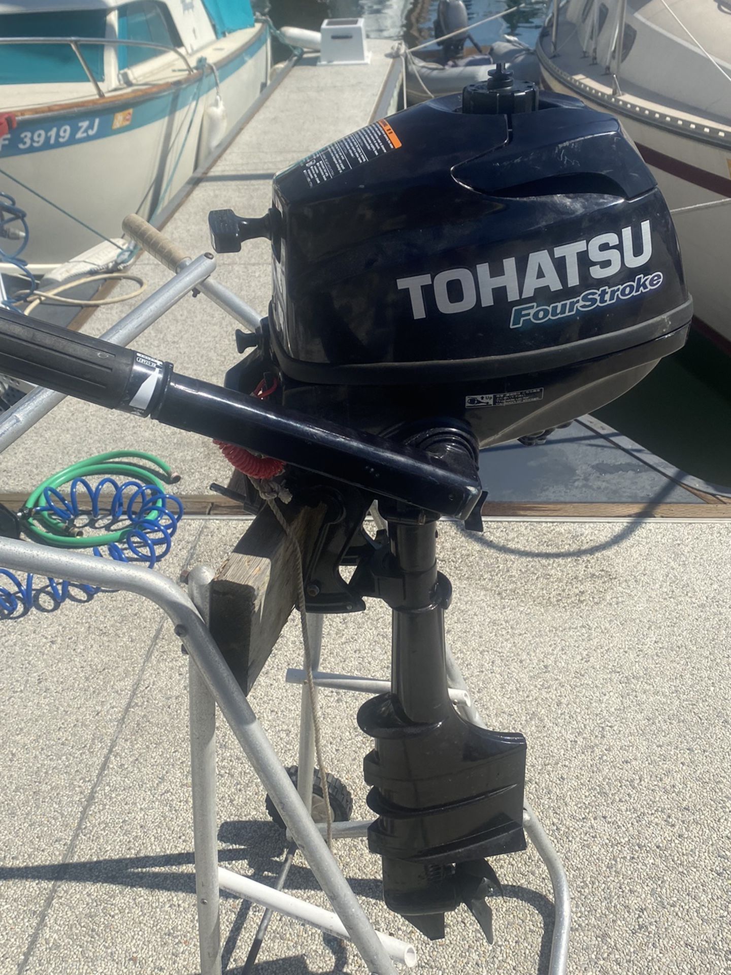 2018 Tohatsu 3-1/2hp 4-Stroke Long Shaft