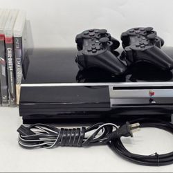 Sony PlayStation 3 PS3 2x Dual Shock Controllers