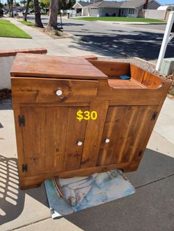 Wooden cabinet