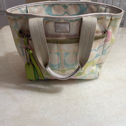 Colorful Coach Purse