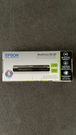 Epson portable color document scanner