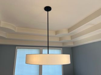 Drum chandelier