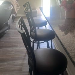 3 Bar Stools 